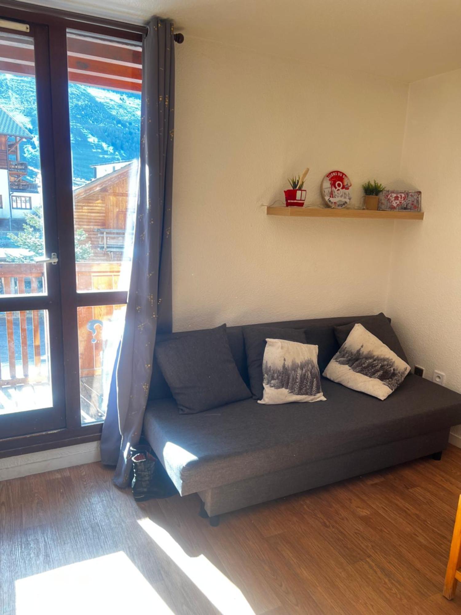 Cosy renovated Studio balcony Andromède Vénosc Extérieur photo